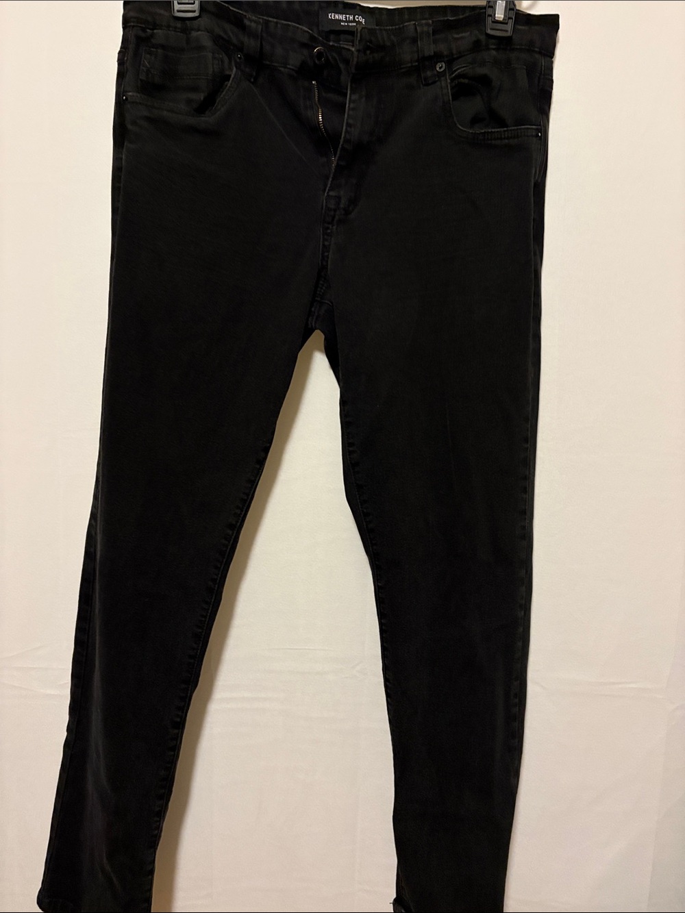 Kenneth Cole Slim Black Stretch Skinny Jeans